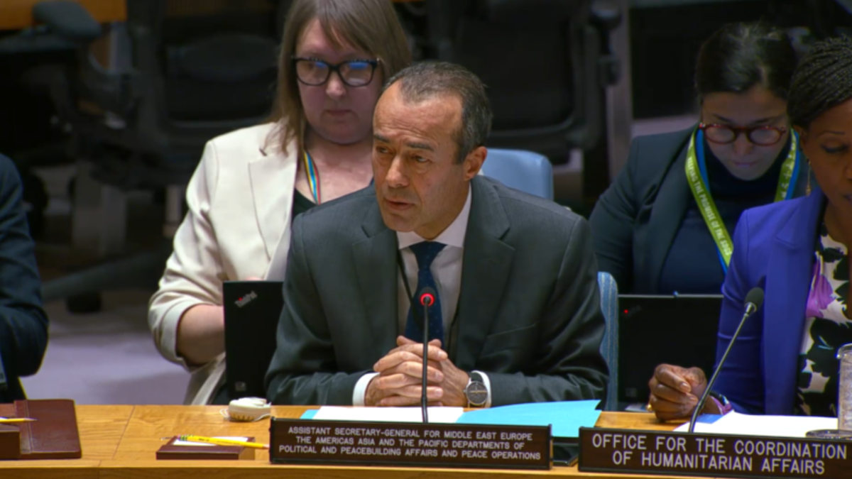 ASG Khiari briefs the Security Council on Syria