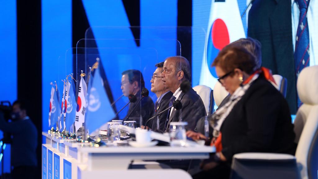 The second session of the 2021 Seoul UN Peacekeeping Ministerial on Partnerships, Training, and Capacity Building is chaired by the Under-Secretary-General for Operational Support, Atul Khare