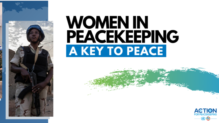 Women in Peacekeeping banner