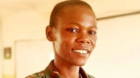 a woman's headshot
