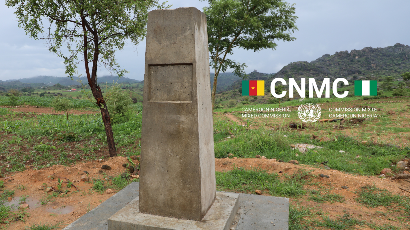 CNMC - border demarcation pillar