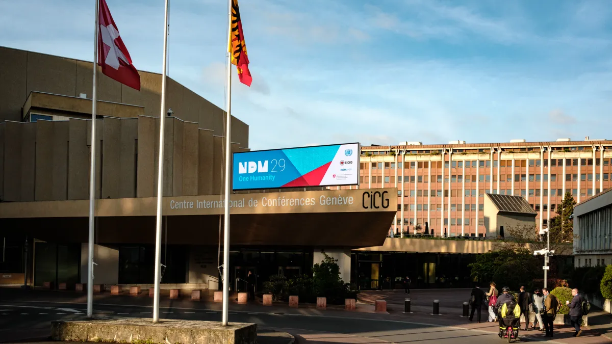 22-24 April 2026, Geneva, Switzerland. 29th International Meeting of Mine Action National Directors & UN Advisers.