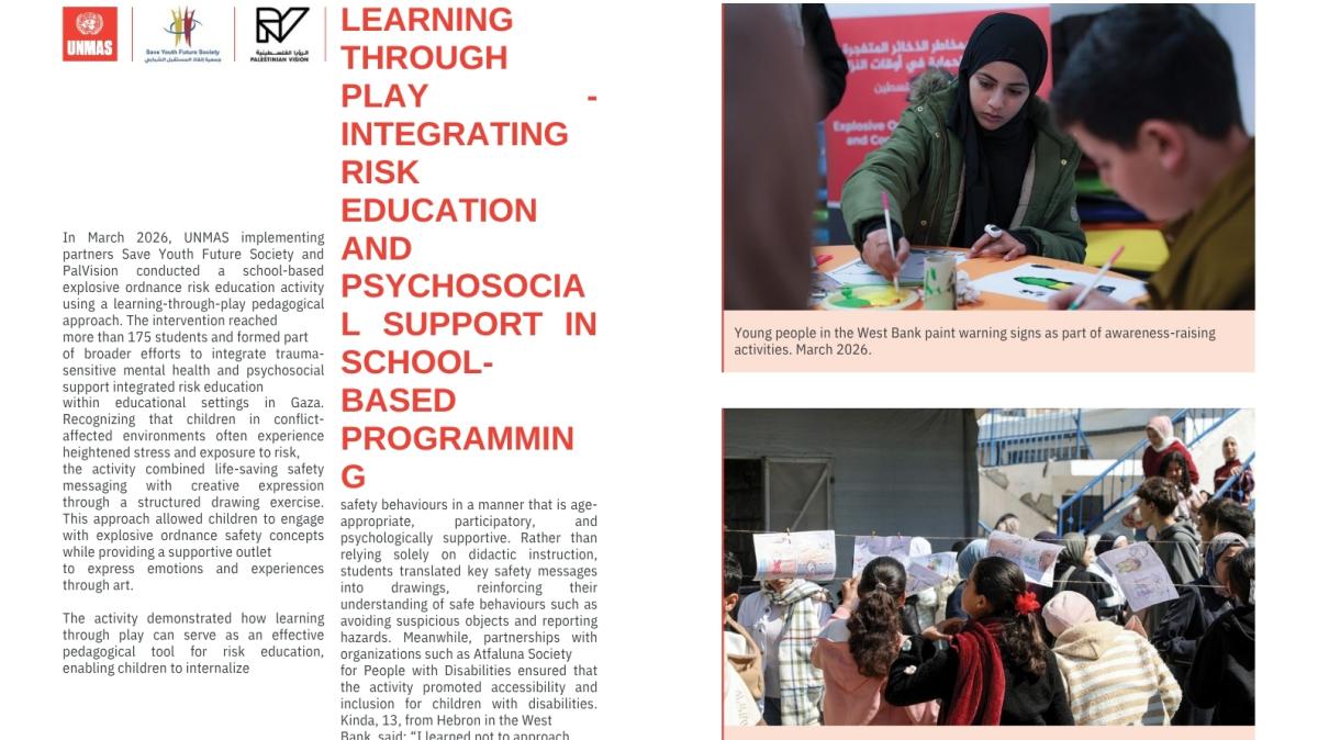 UNMAS OPT: Stories of Hope - Page 11