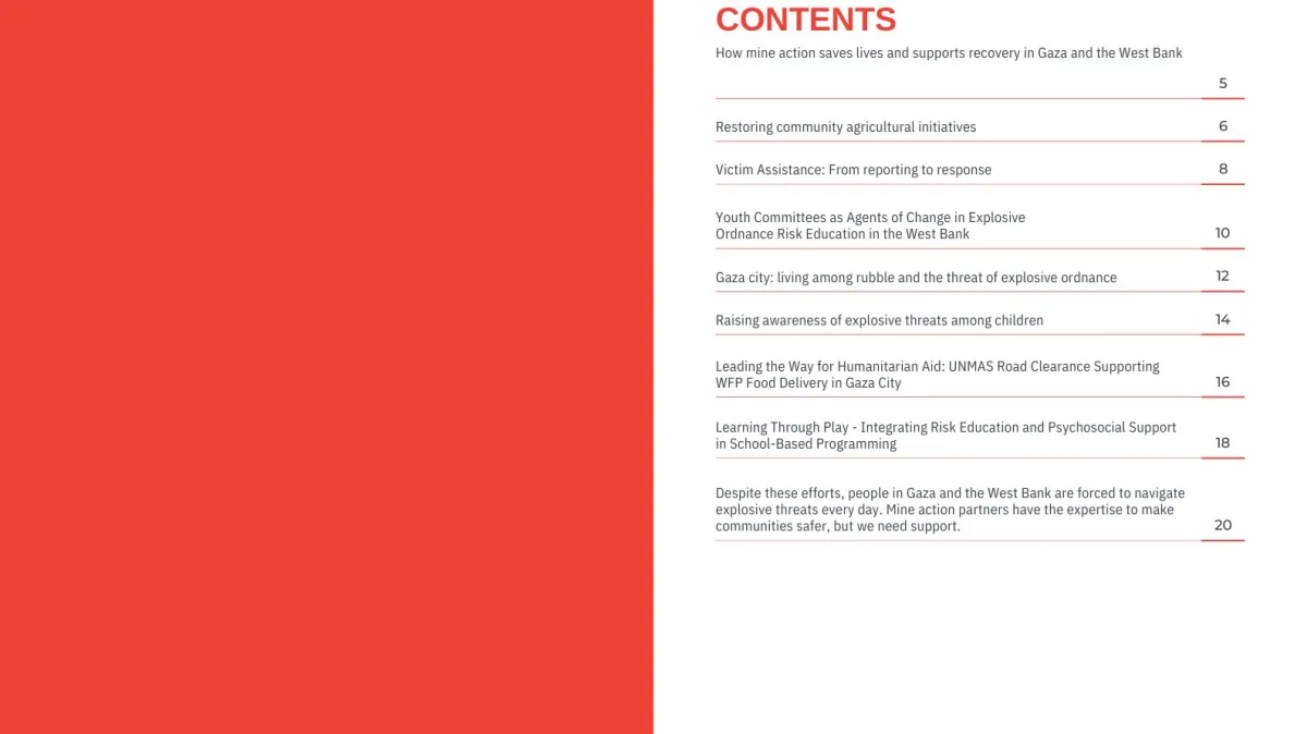 UNMAS OPT: Stories of Hope - Page 3