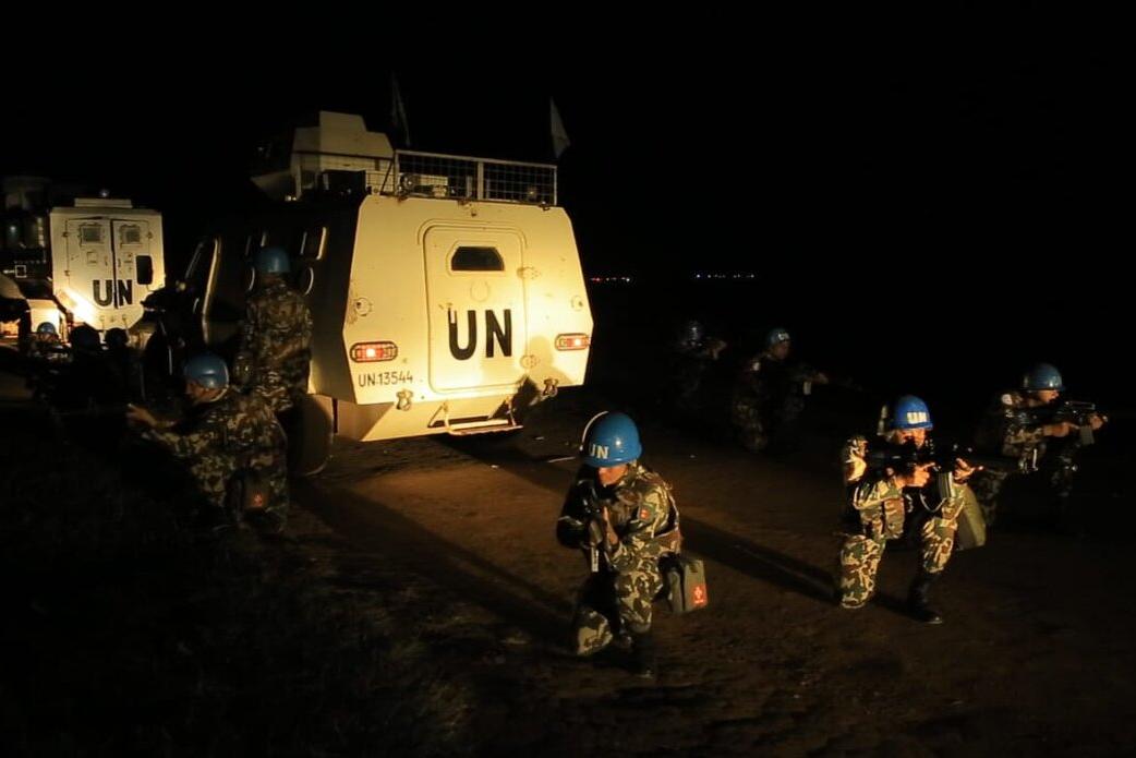 Partout où la MONUSCO est présente en Ituri, notamment dans les territoires d’Irumu et Djugu, les Casques bleus effectuent des patrouilles diurnes et nocturnes, sept jours sur sept.