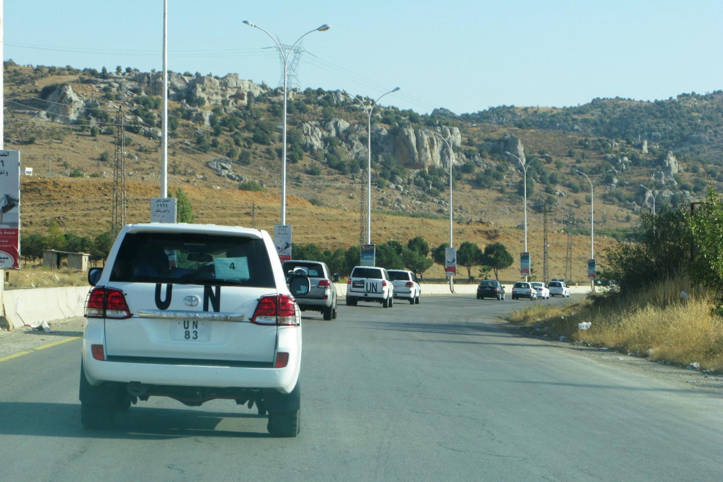 An advance team of the Organization for the Prohibition of Chemical Weapons (OPCW) and the United Nations arrives in Damascus, Syria, four days after the OPCW Executive Council and the UN Security Council unanimously endorsed a plan to begin the process of overseeing the destruction of the country’s chemical weapons programme. The team, which includes 19 OPCW inspectors and 14 UN staff members, went into Syria over land from the Lebanese capital, Beirut.
