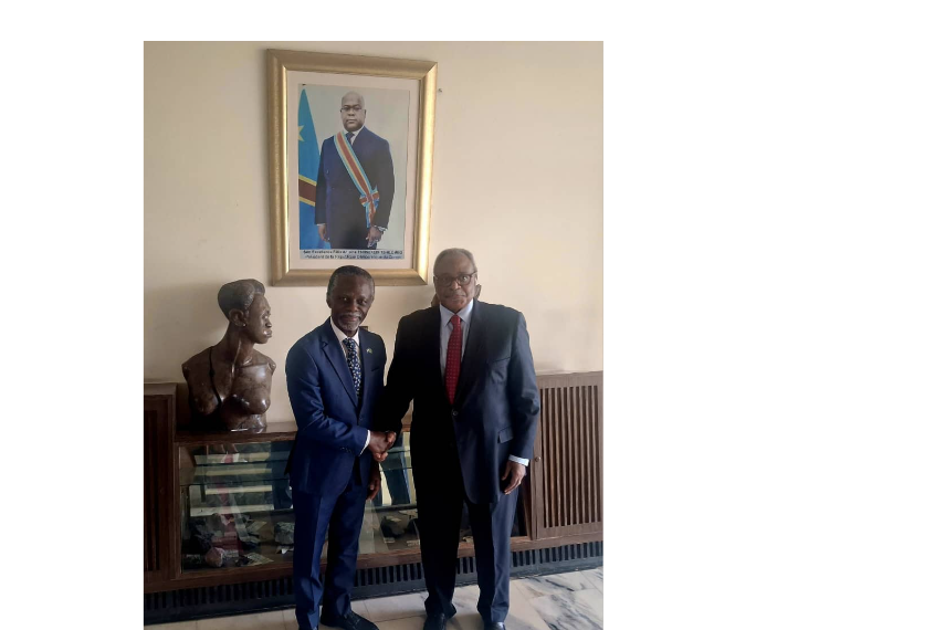 SRSG to the AU and Head of UNOAU meets Ambassador of the Democratic Republic of the Congo, Chair of the AU Peace and Security Council Jan 2026