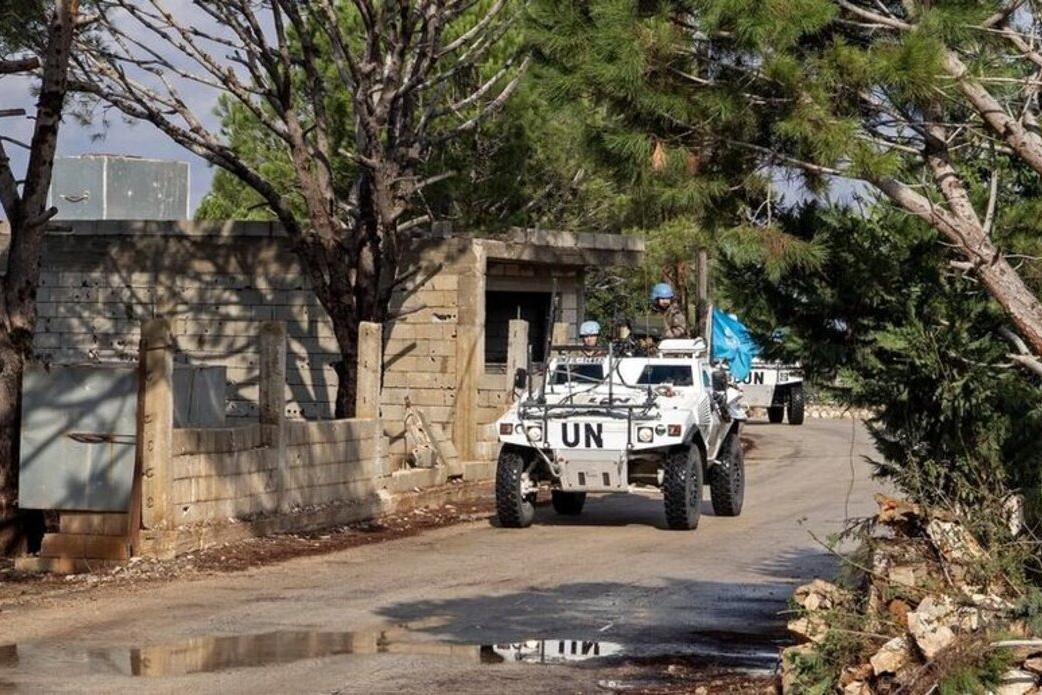 UNIFIL peacekeepers on patrol in southern Lebanon