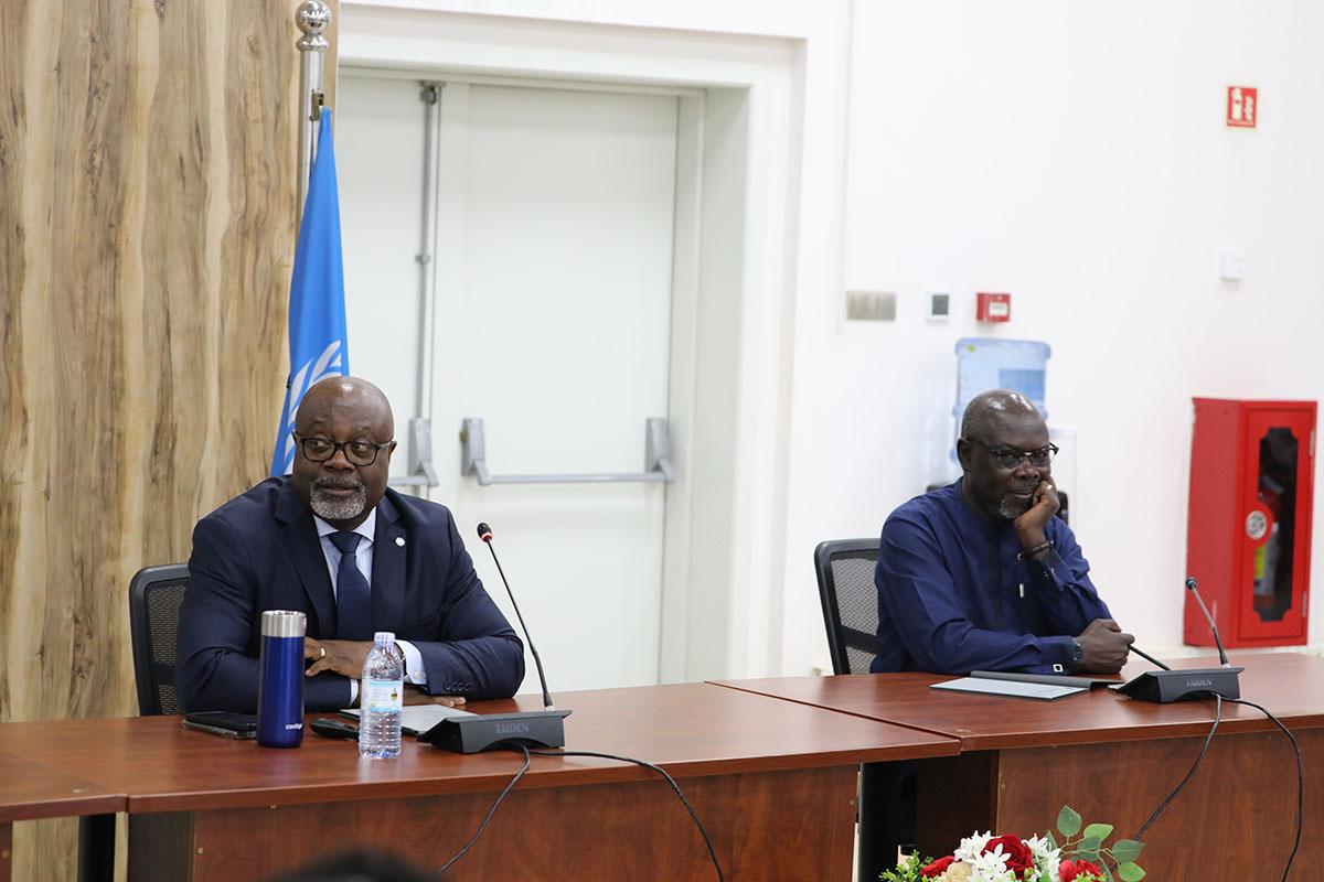 Director RSCE (l) and Chief RFTS (r)