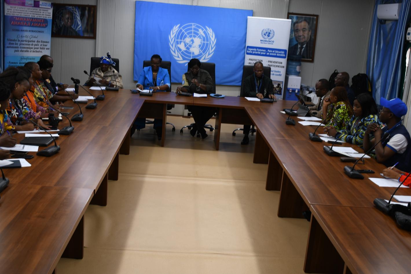 Une soixantaine de femmes de Goma ont participé le 25 mars au forum provincial sur la participation des femmes au processus de paix organisé par la section Genre de la MONUSCO.