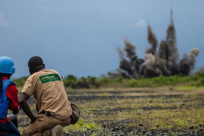 Mine action in the Democratic Republic of the Congo. UNMAS DRC