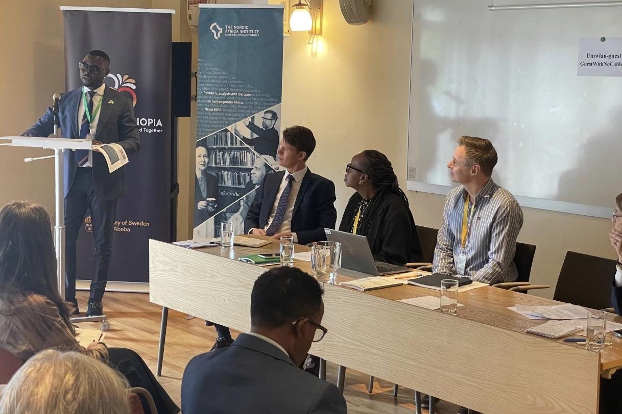 UNOAU participates in launch of policy note on displacement in times of poly crisis