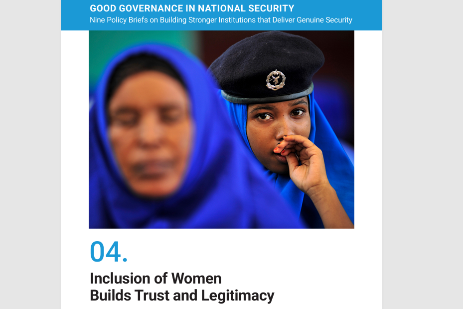 UNOAU participates in webinar on women’s inclusion, trust and legitimacy in security sector reform