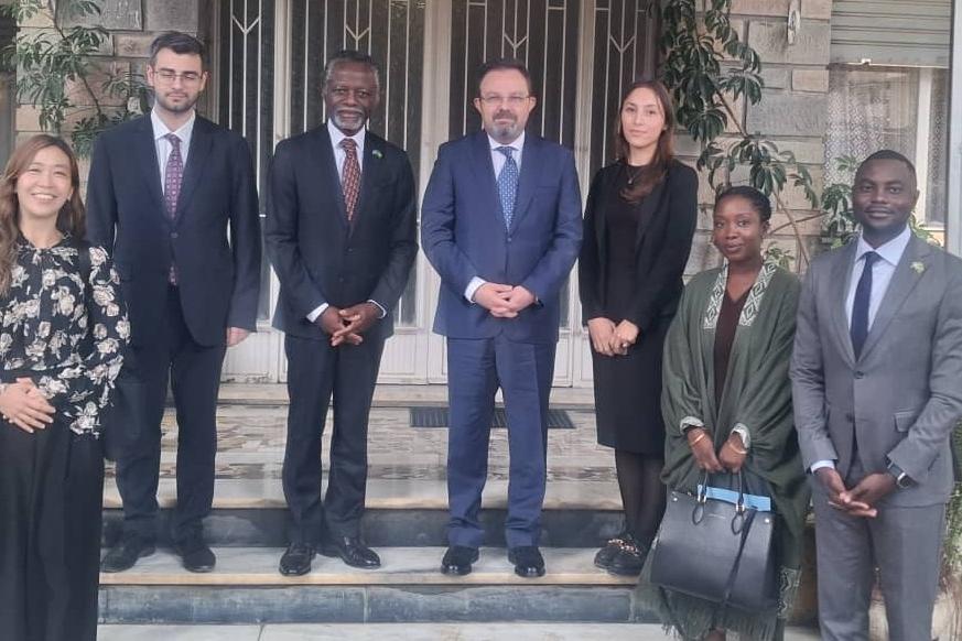 SRSG to the AU meets Türkiye’s Permanent Representative to the AU on UN AU partnership and climate cooperation