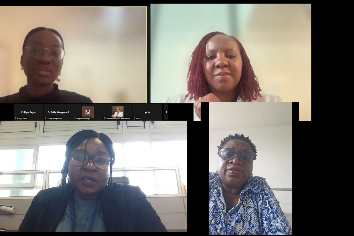 UNOAU participates in webinar on Women, Peace and Security and Youth, Peace and Security