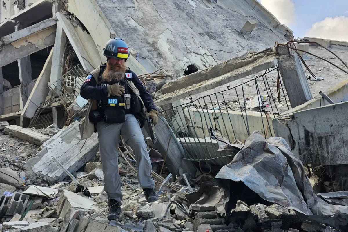 UNMAS Conducts an EHA in Support of UNDP Led Physical Damage Assessment Project Ensuring That Explosive Hazards Are Accounted For In Recovery Planning April 2026