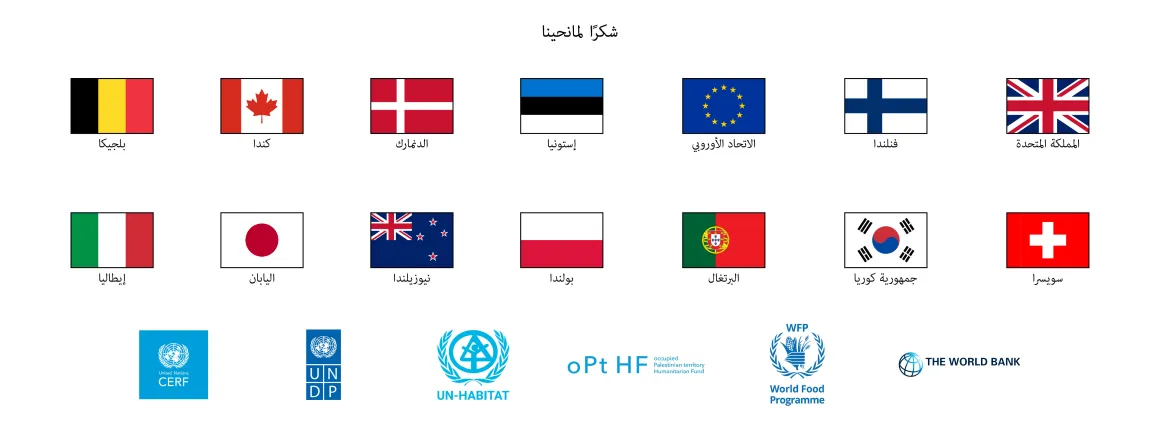 شكرًا لمانحينا
