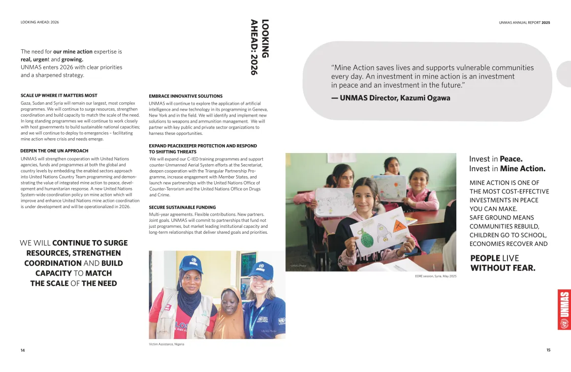 UNMAS Annual Report 2025