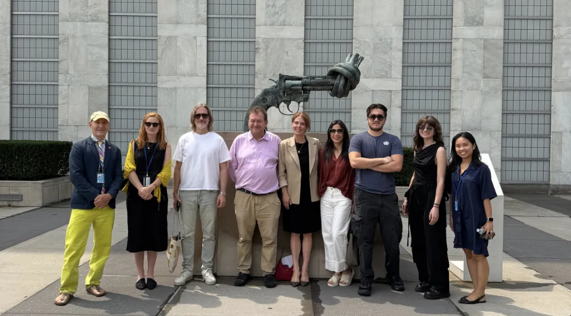 Karlssonwilker and UNMAS Team in United Nations Secretariat